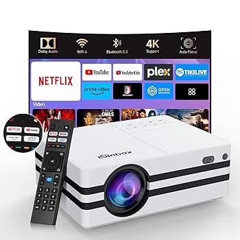 新品未使用 プロジェクター本体 Netflix対応 自動台形補正 電動フォーカス Amazon.co.jp: 【Netflix公式ライセンス・Dolby対応