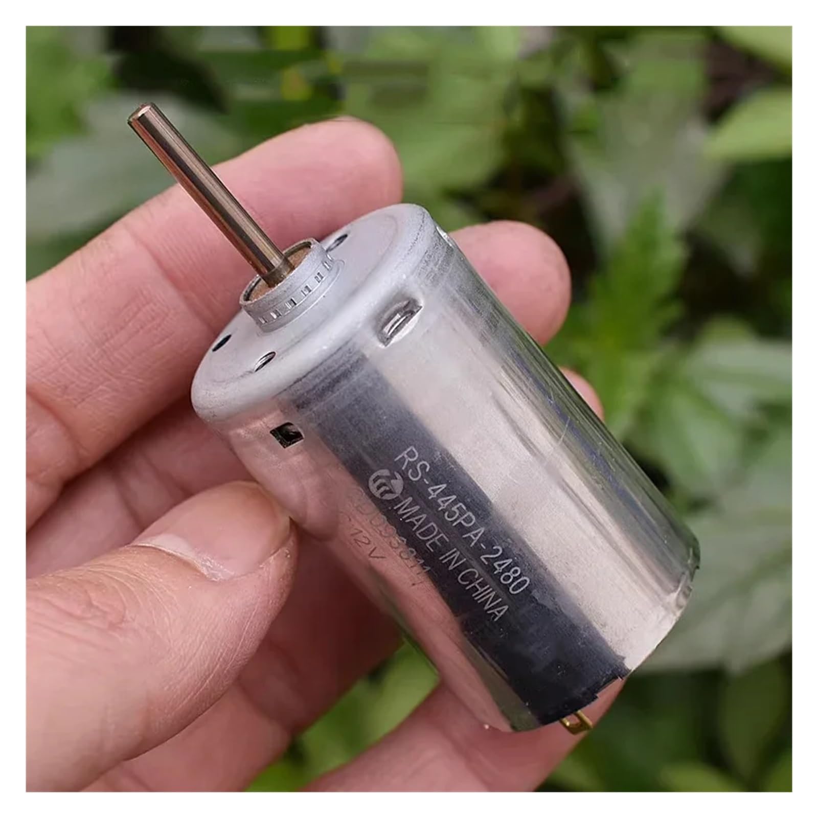 RS-445PA-2480 DC 12V 5500RPM 30mm Round Electronic Starter DIY Office Equipment Inkjet Printer Hobby Toy Model