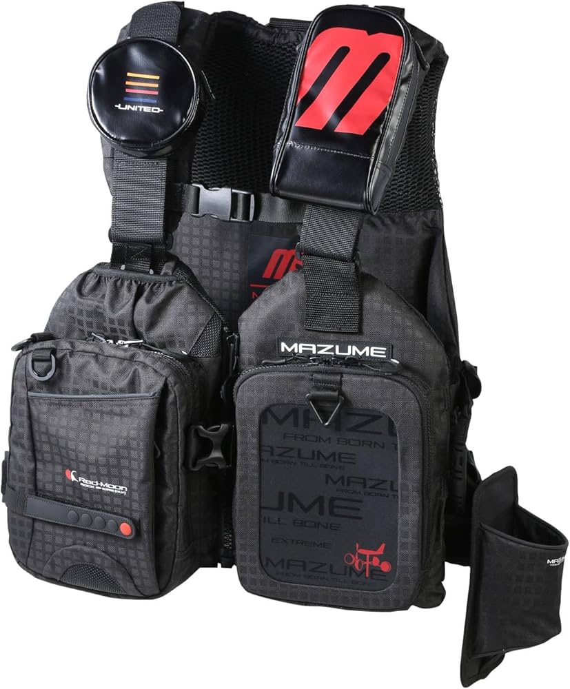 Amazon | mazume レッドムーンライフジャケット ロックショア