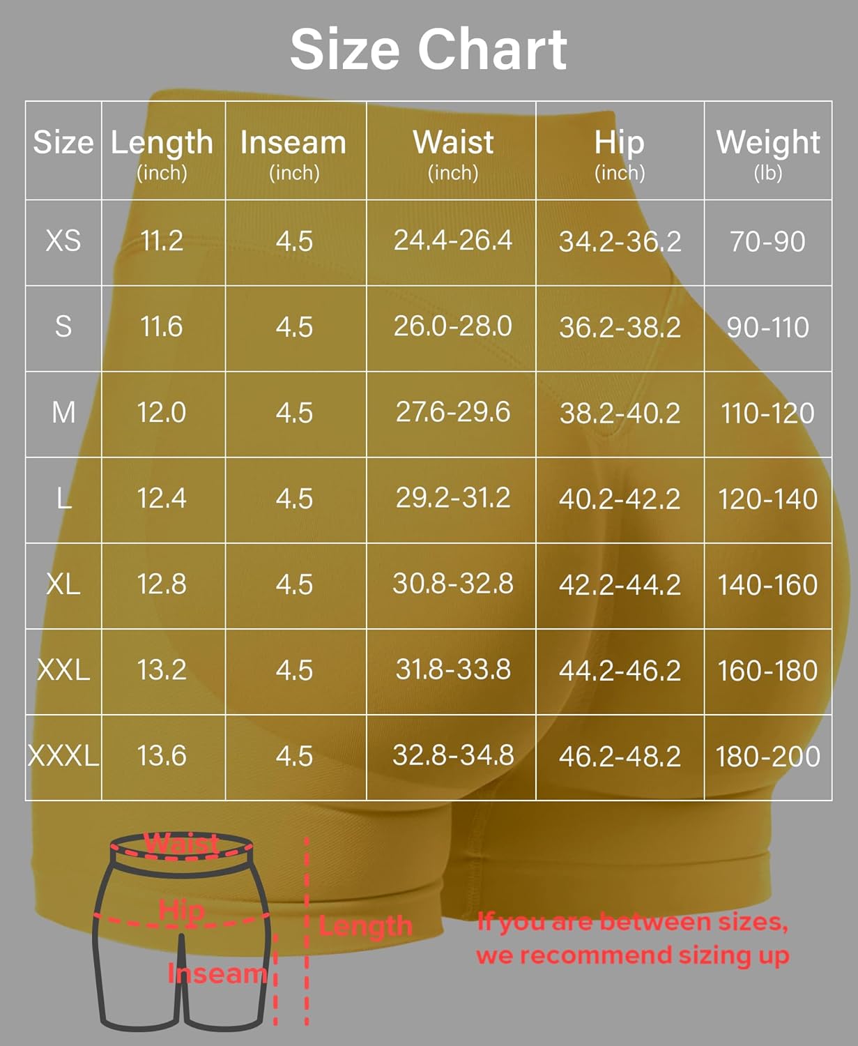 VOYJOY Women Workout Impact Shorts 2.5"/ 3.6"/ 4.5"/ 6" Scrunch Butt Lifting Gym Seamless Booty Biker Shorts - Image 6