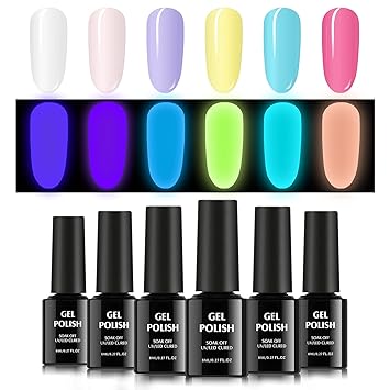 Purple glow in the dark nail polish Clearance