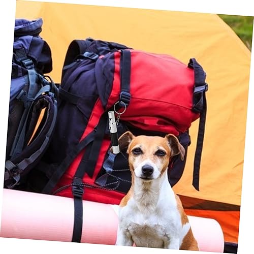 Miniatura 3 de BESPORTBLE 2 unids linterna al aire libre Shrill esenciales senderismo emergencia silbato portátil seguridad aventura