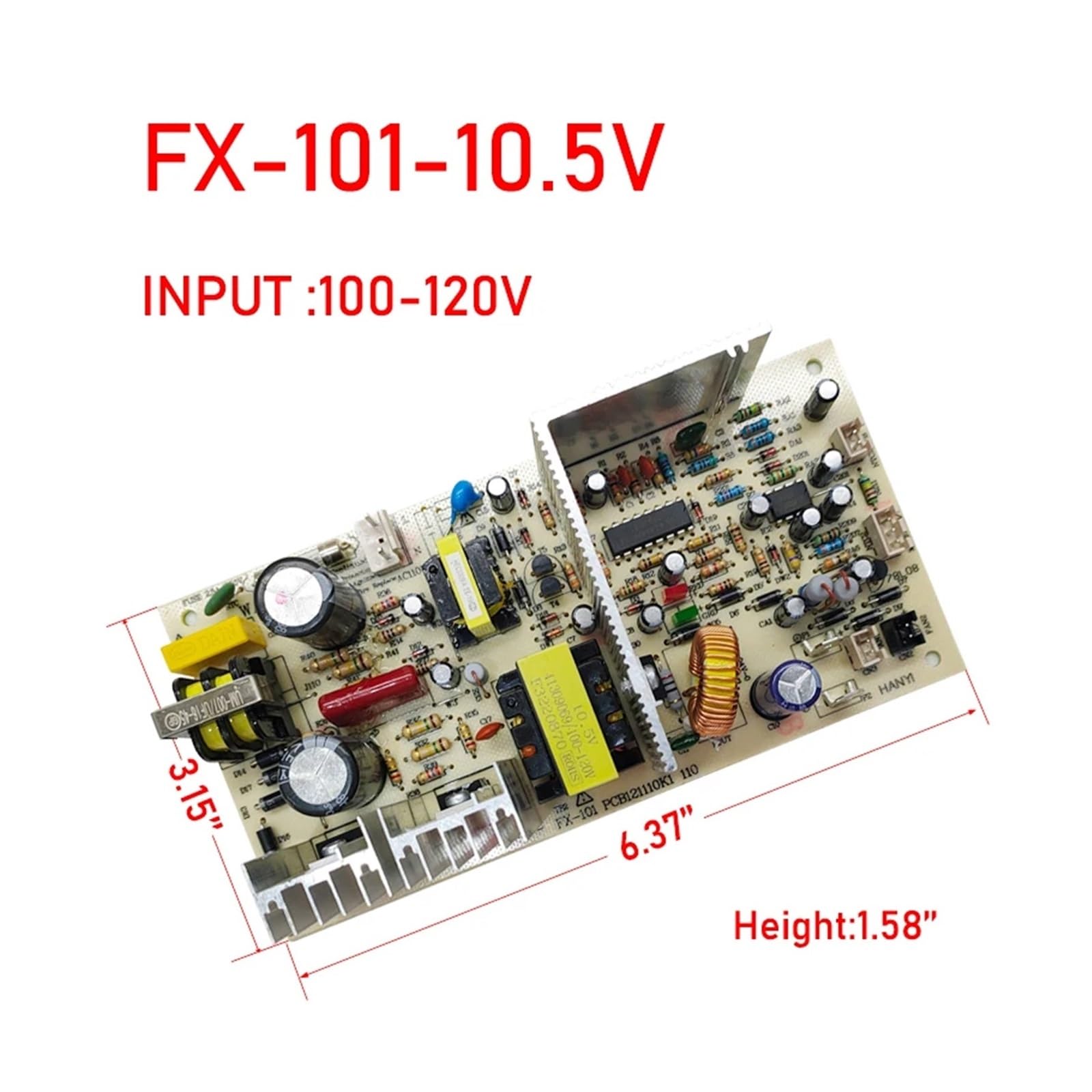 Szafka Na Wino Płyta Sterująca Listwa Zasilająca FX101 10,5 V PCB121110K1 Akcesoria Zamienne Do Szafki Na Wino