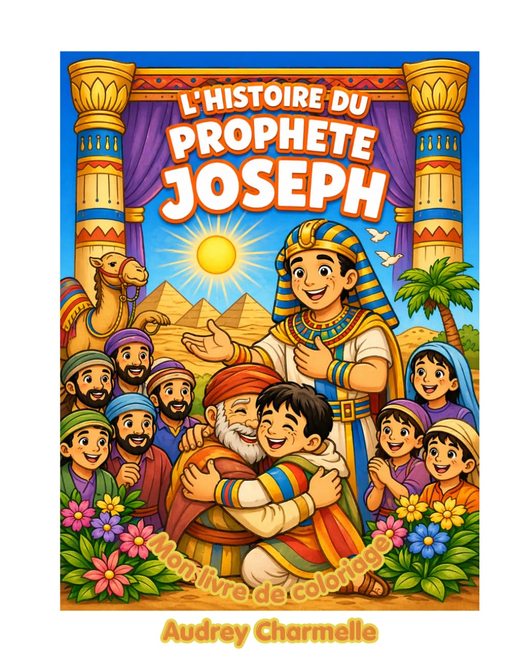 Le Prophète Joseph — Livre de Coloriage pour Enfants: Histoire biblique illustrée pour les enfants de 4 à 8 ans | Prophètes de la Bible en images (Les Petits Prophètes)