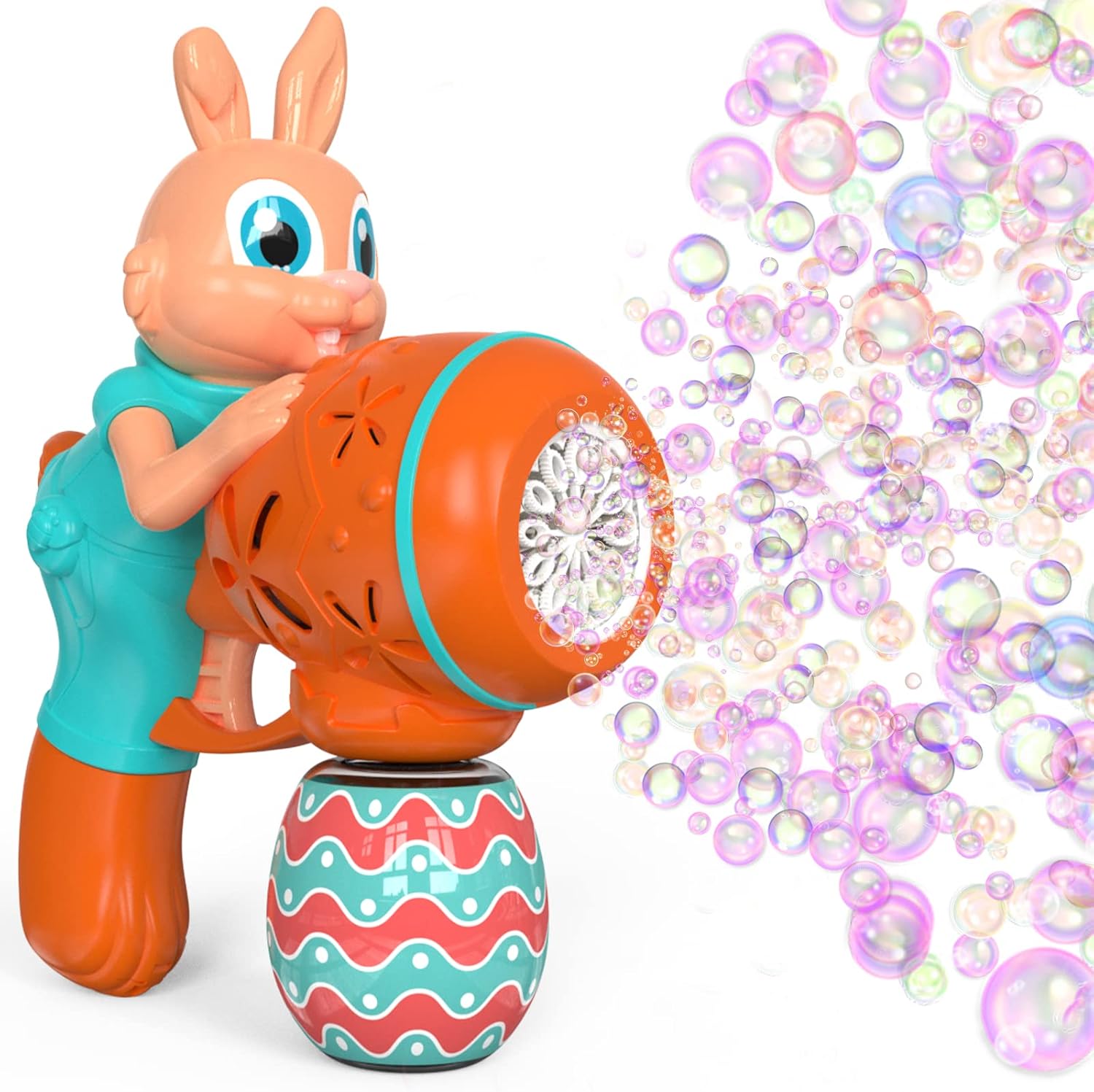 Bubble Machine Gun for Toddlers Kids Bunny Bubble Blower