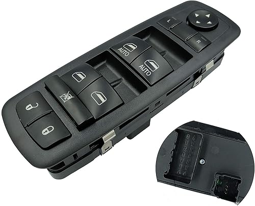 Interruptor de elevalunas eléctrico maestro del lado del conductor 04602535AI 04602535AH apto para Chrysler Town & Country Dodge Grand Caravan