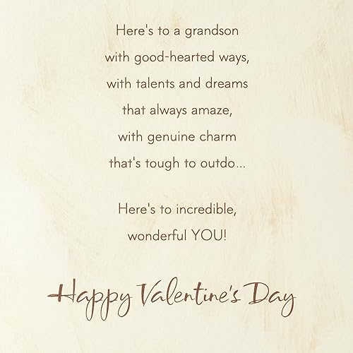 Miniatura 3 de Hallmark Tarjeta del día de San Valentín para nieto (te invitado)