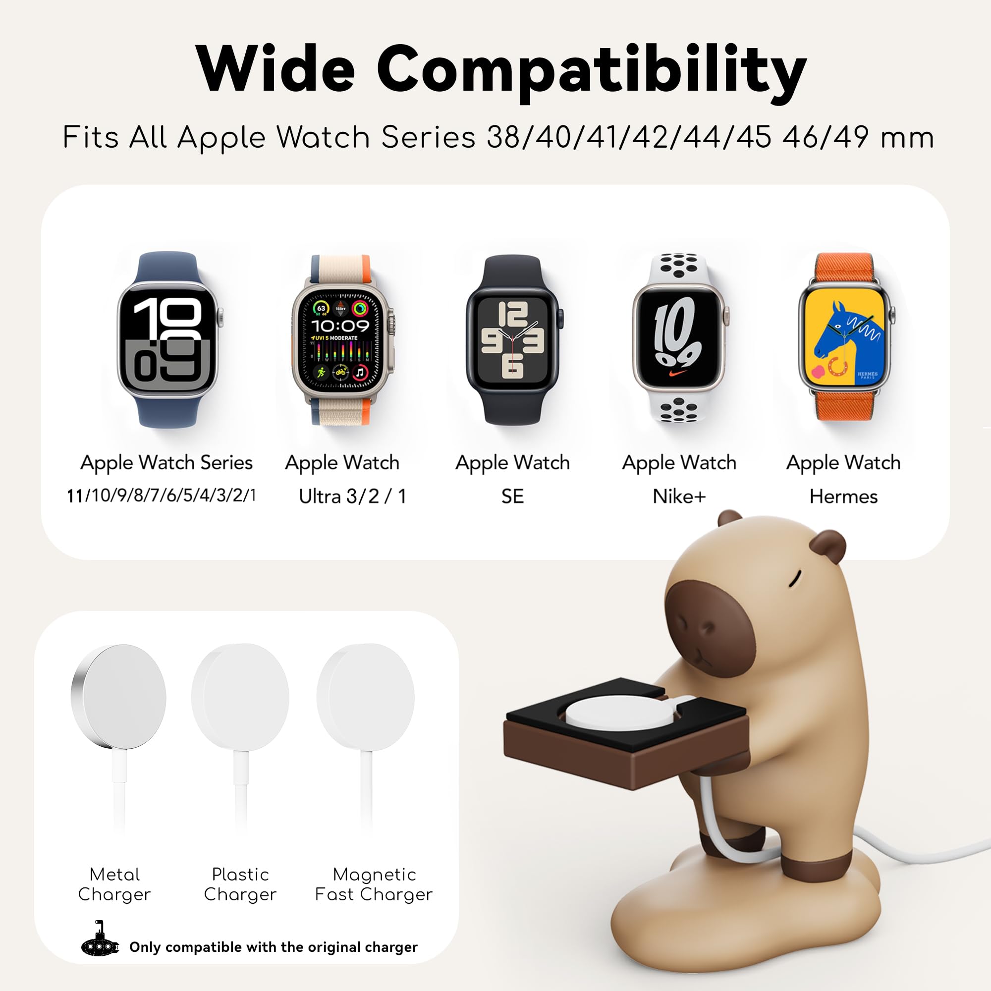 Amazon.com: for Apple Watch Charger Stand Holder Compatible with 
