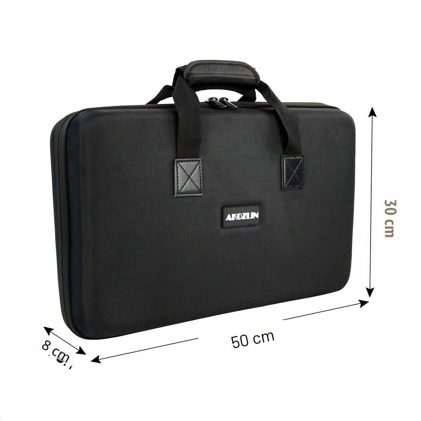 AKOZLIN Mallette rigide CTRL pour manette de DJ Pioneer DDJ-FLX4 DDJ-SB SB2 SB3 RB - Sac de transport - Sac de protection - Noir