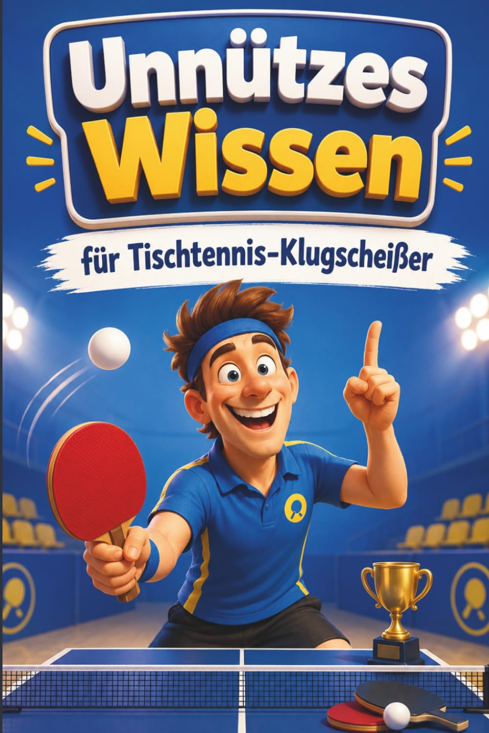 Unnützes Wissen für Tischtennis-Klugscheißer: Kuriose & witzige Fakten als Geschenk für Tischtennisspieler