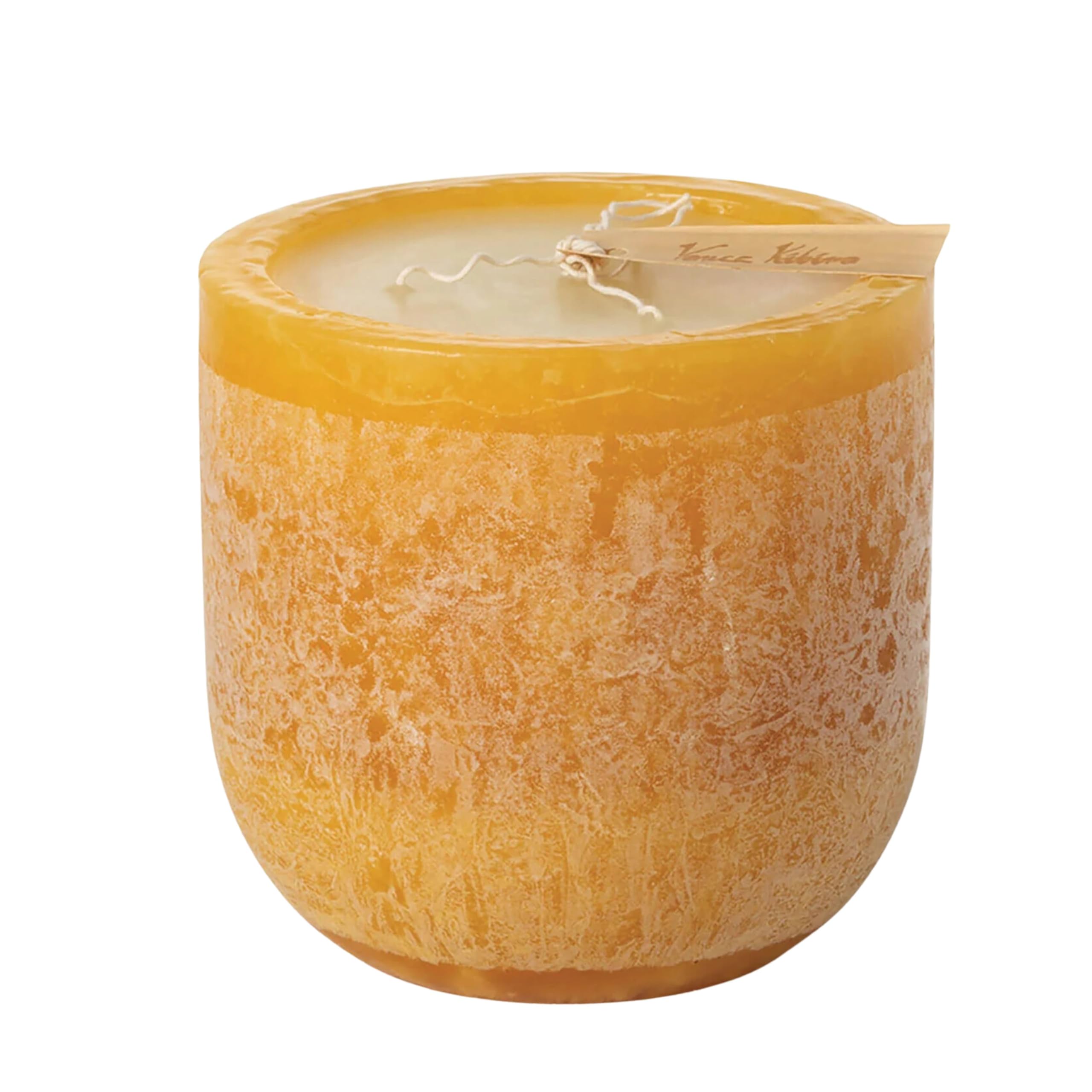 Vance Kitira Timber Brown Sugar Goblet Candle, 6.25