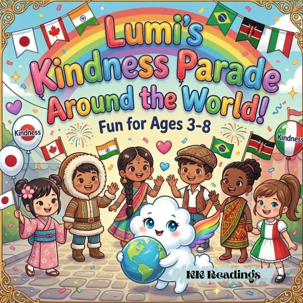 Lumi's Kindness Parade Around the World!: A children's Book About Empathy, Kindness and Compassion