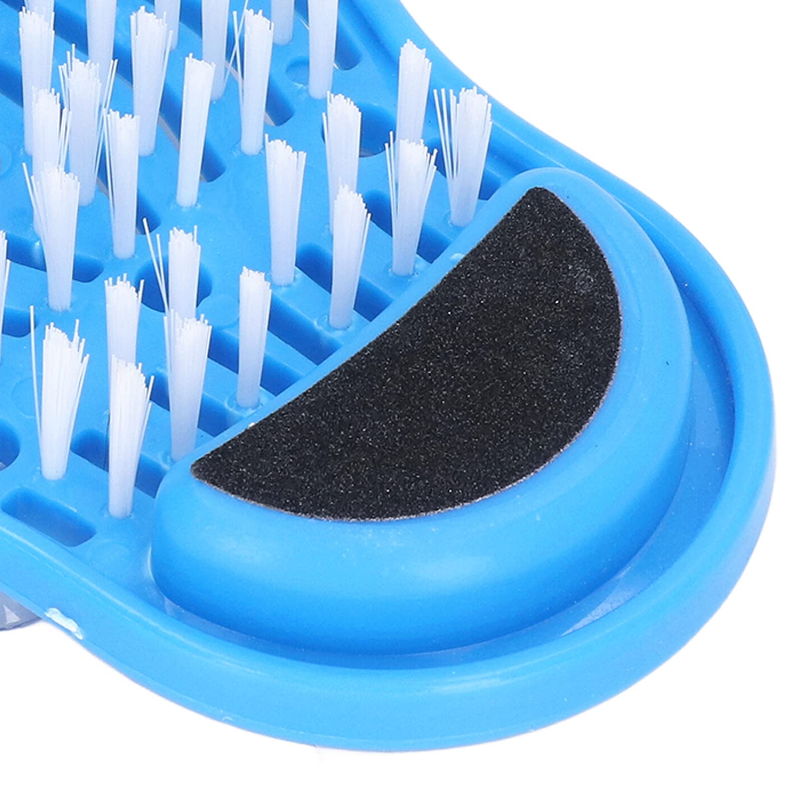 Bagno Foot Cleaner, Spazzola Lavapiedi a Doccia Piede, Strumento Detergente per Piedi con Ventose Antiscivolo Spazzola per Lavapiedi Pantofola per Massaggio SPA per Pulizia Esfoliante dei Piedi