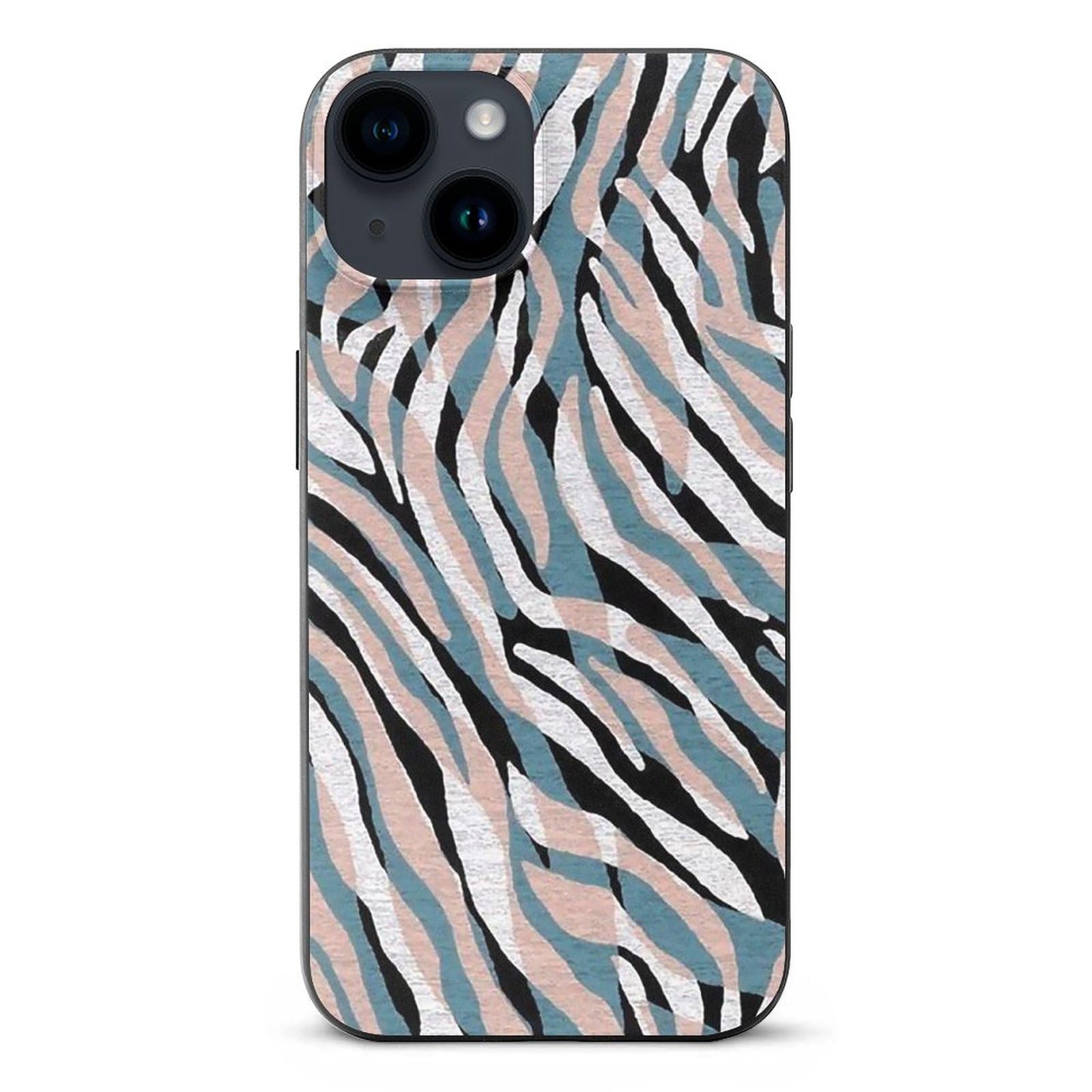 Amazon.co.jp: iPhone12Pro Max ケース シマウマ柄 カラフルなゼブラ