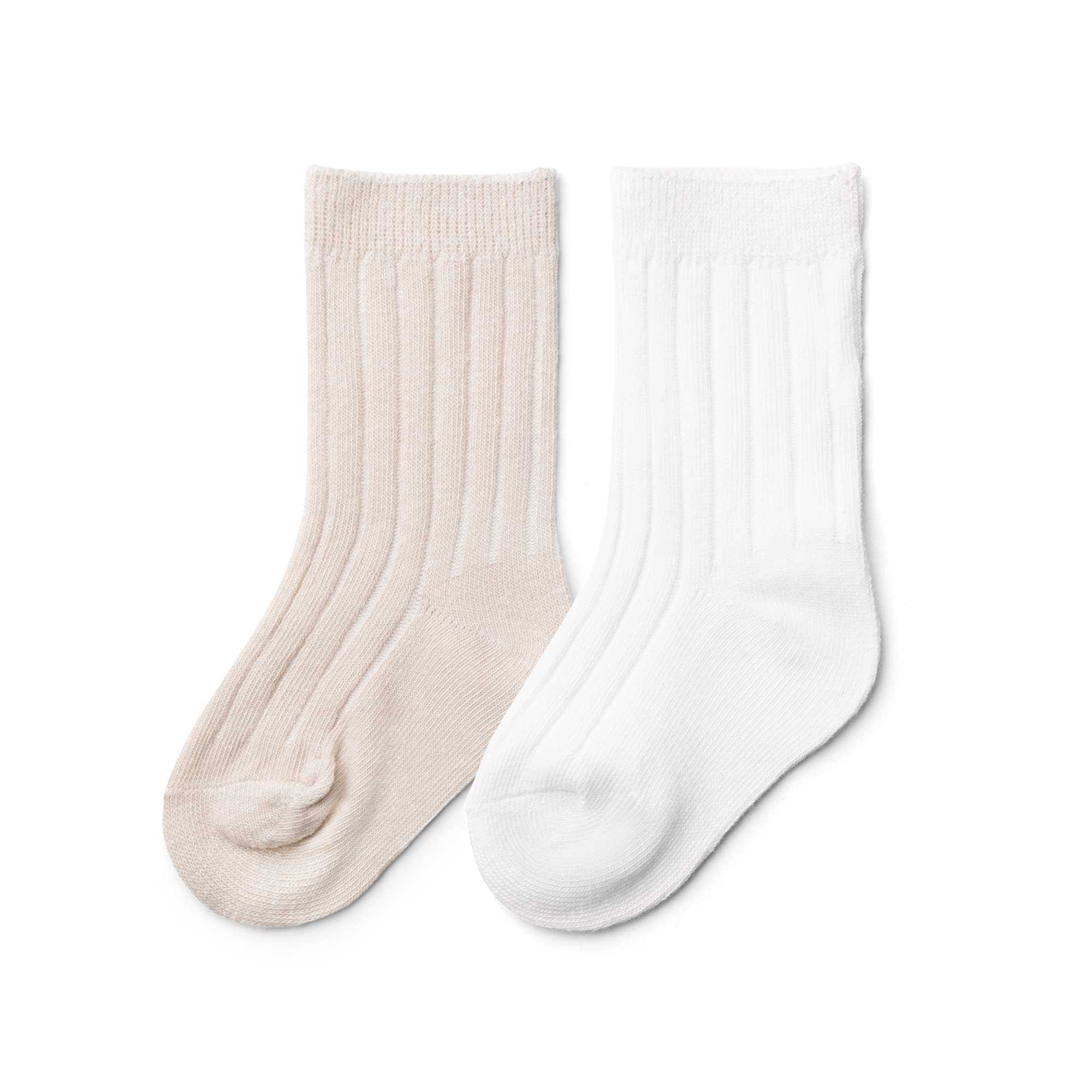 goumikids2pk Organic Cotton Baby Knee-High Socks