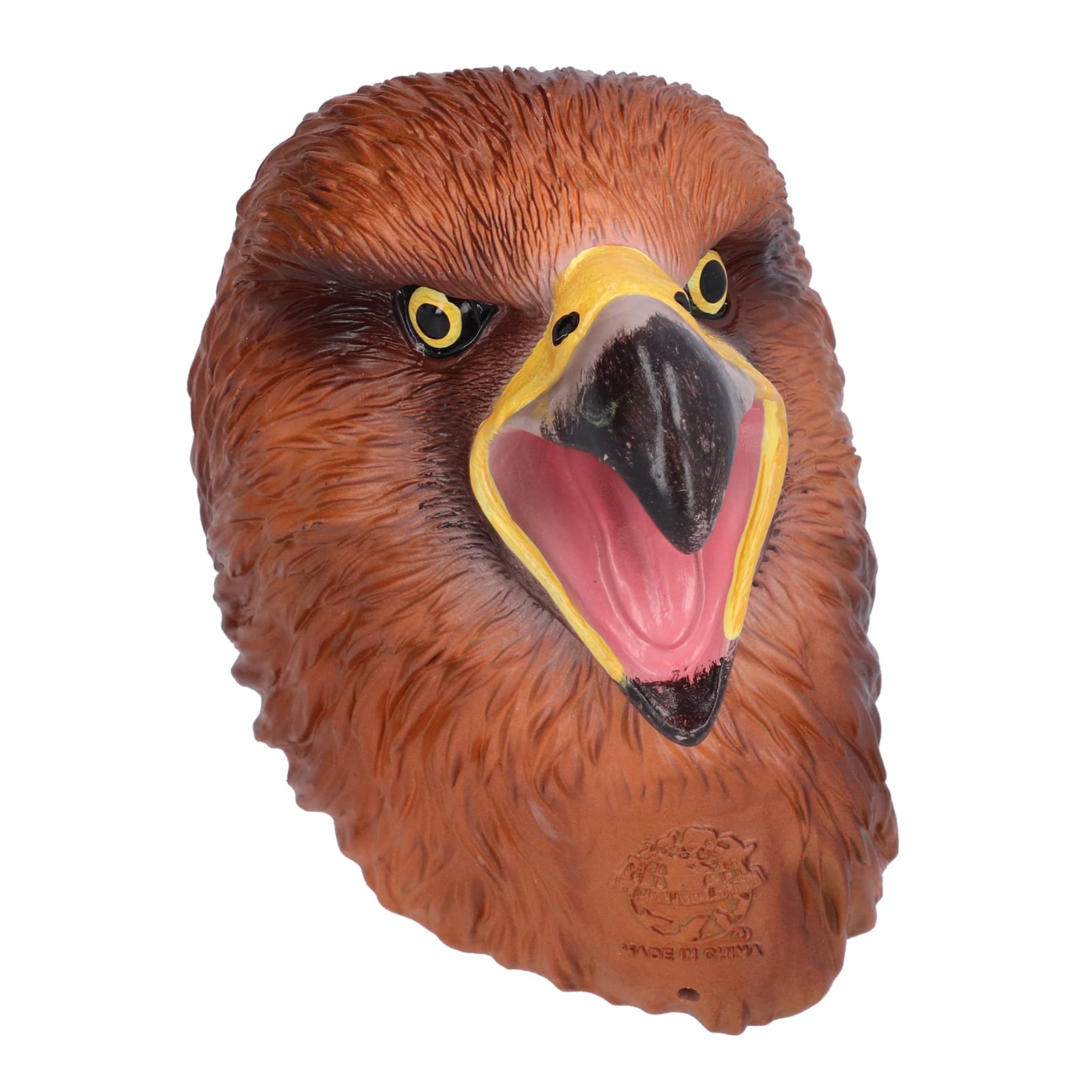Hidyliu Eagle Hand Puppet, Realistic Bird Head Puppet for Interactive Play, Games, Halloween and Party, Gifts for Kids Boys Girls