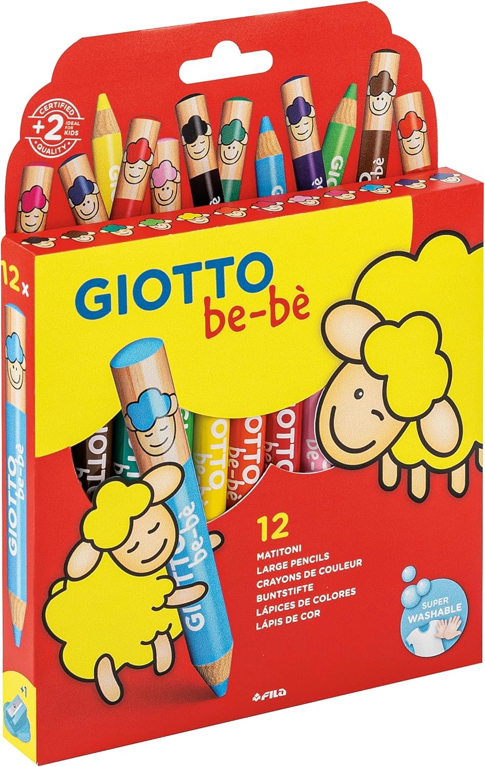 12 Crayons De Couleur Staedtler Noris 185 SET9