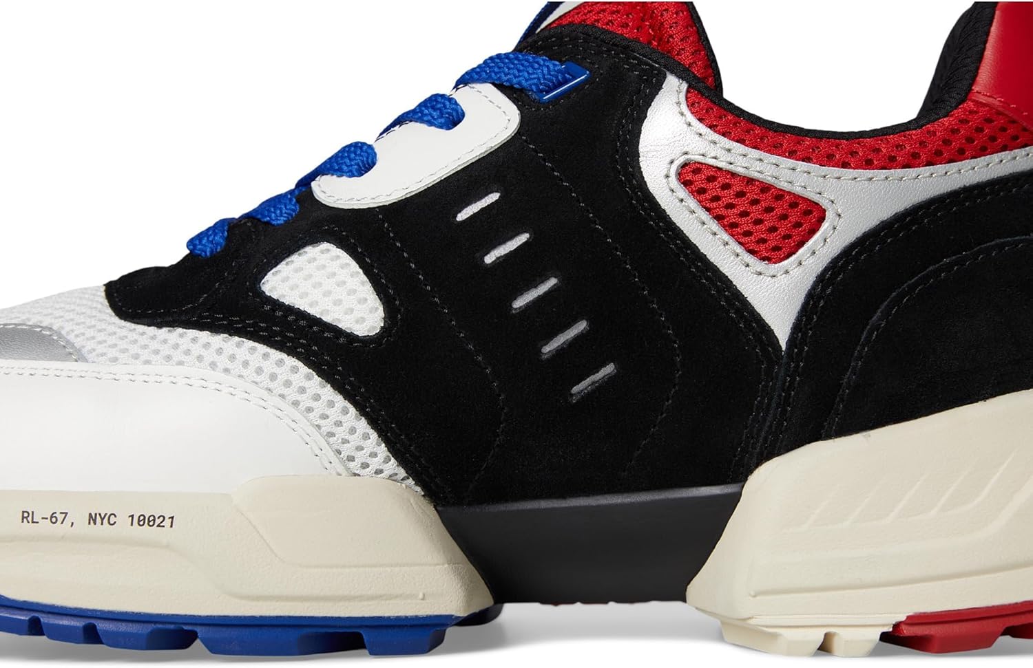 Polo Ralph Lauren Mens Jogger Suede & Corduroy Sneaker - Image 6