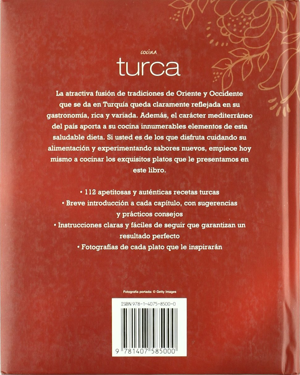 Cocina turca - mas de 100 irresistibles recetas
