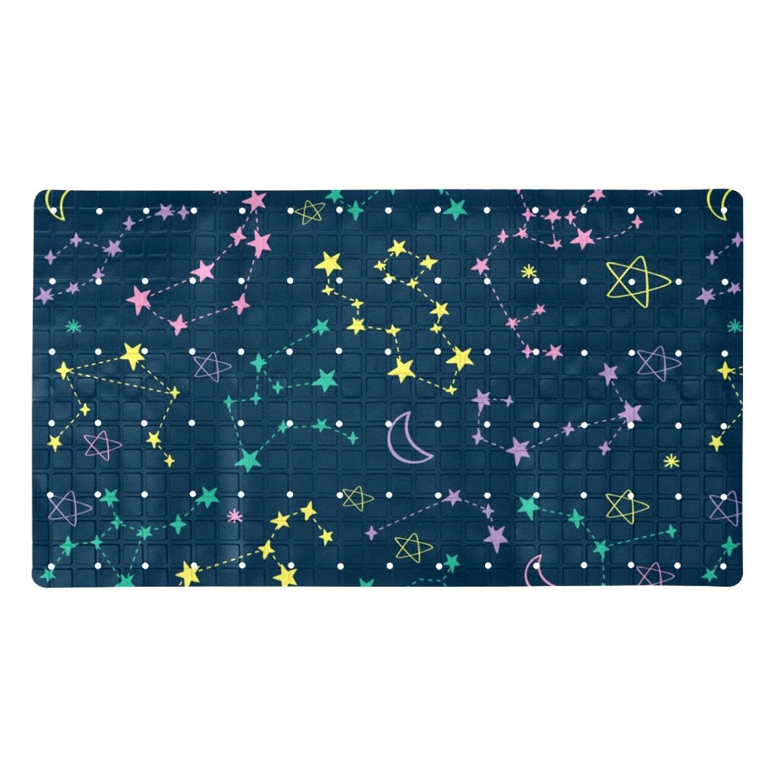 Tapis de bain antidérapant à ventouses et drainage efficace