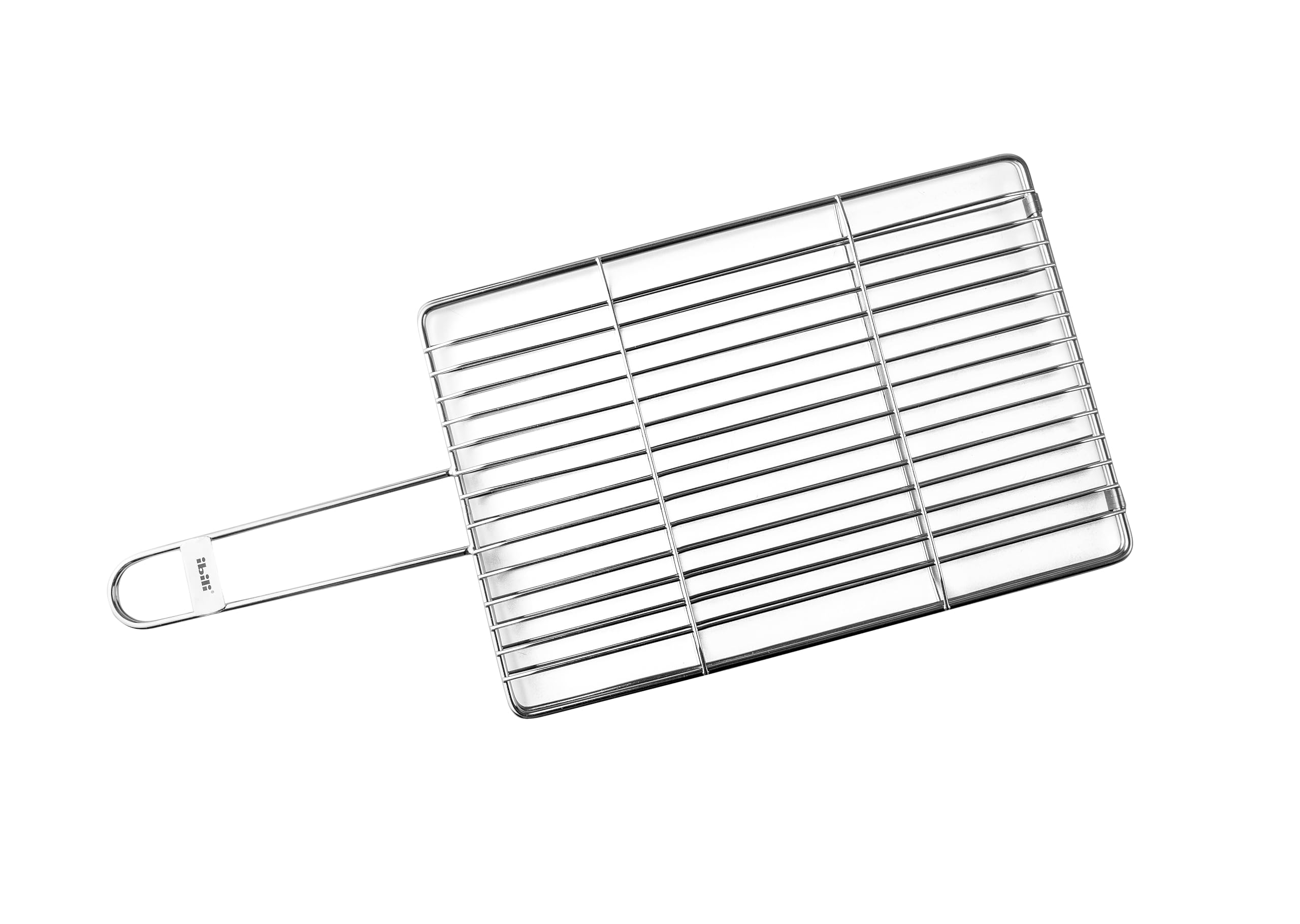 IBILI - Double Grill for Sardines and Octopus - 30x20x2cm - 18% Stainless Steel