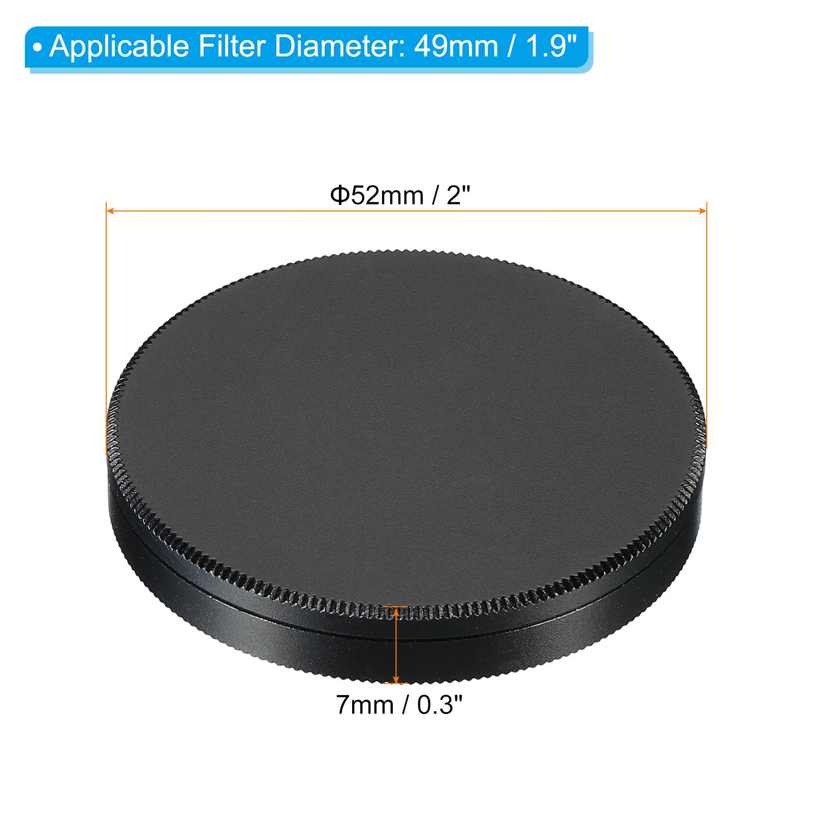 PATIKIL 49mm Lens Cap - Image 2