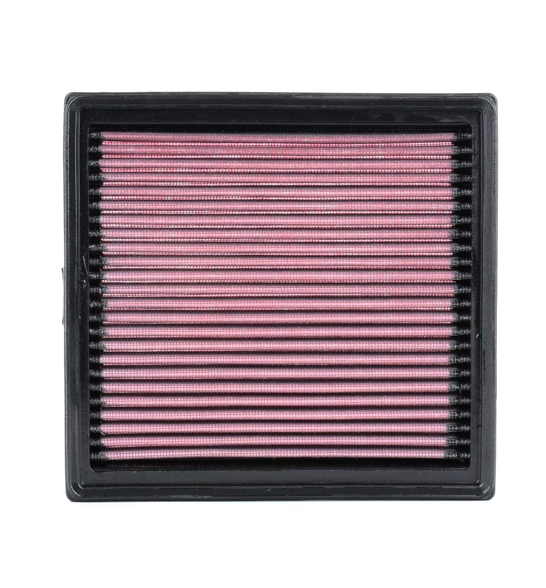 K&N Engine Air Filter: High Performance, Premium, Washable, Panel Filter: 2014-2019 (Corsa E, Corsa Mk IV), 33-3040,Red