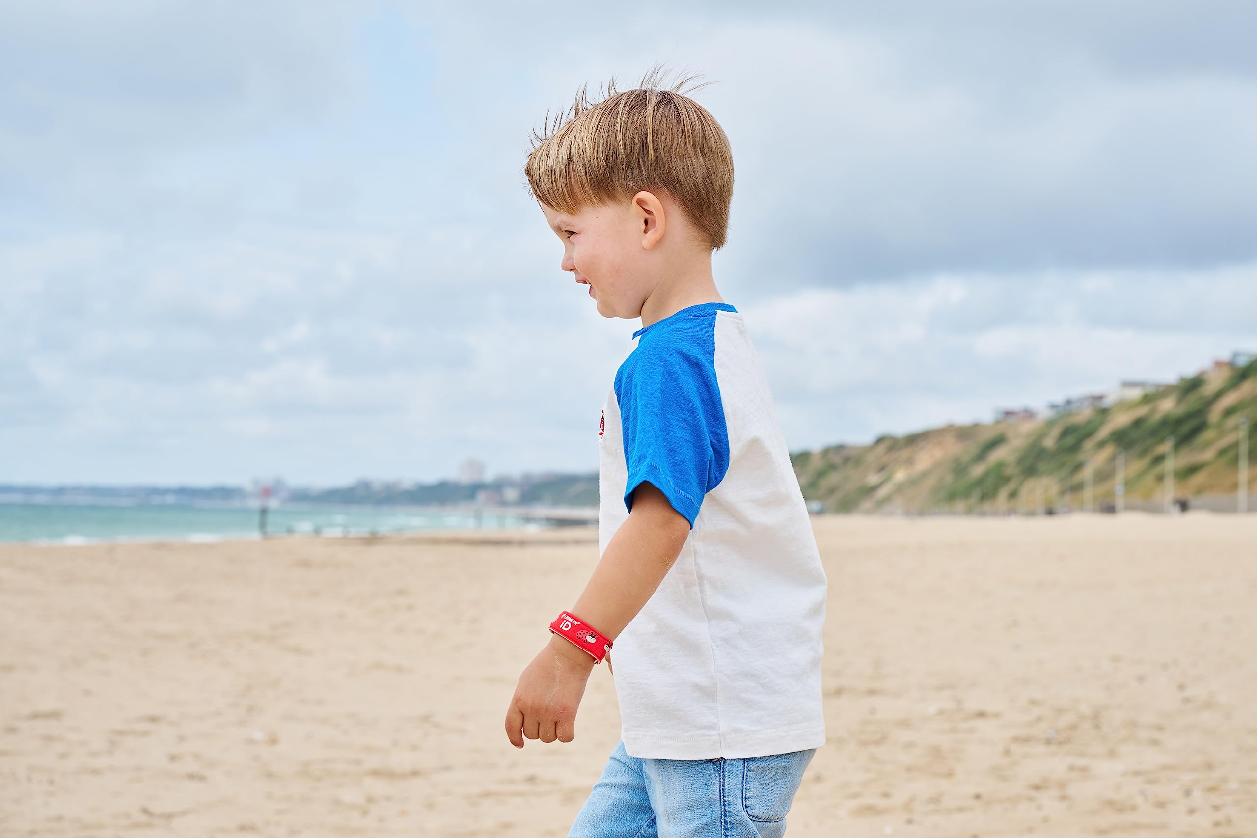 LittleLife Bracelet de sécurité pour enfants avec cartes d'identité contact urgence informations médicales