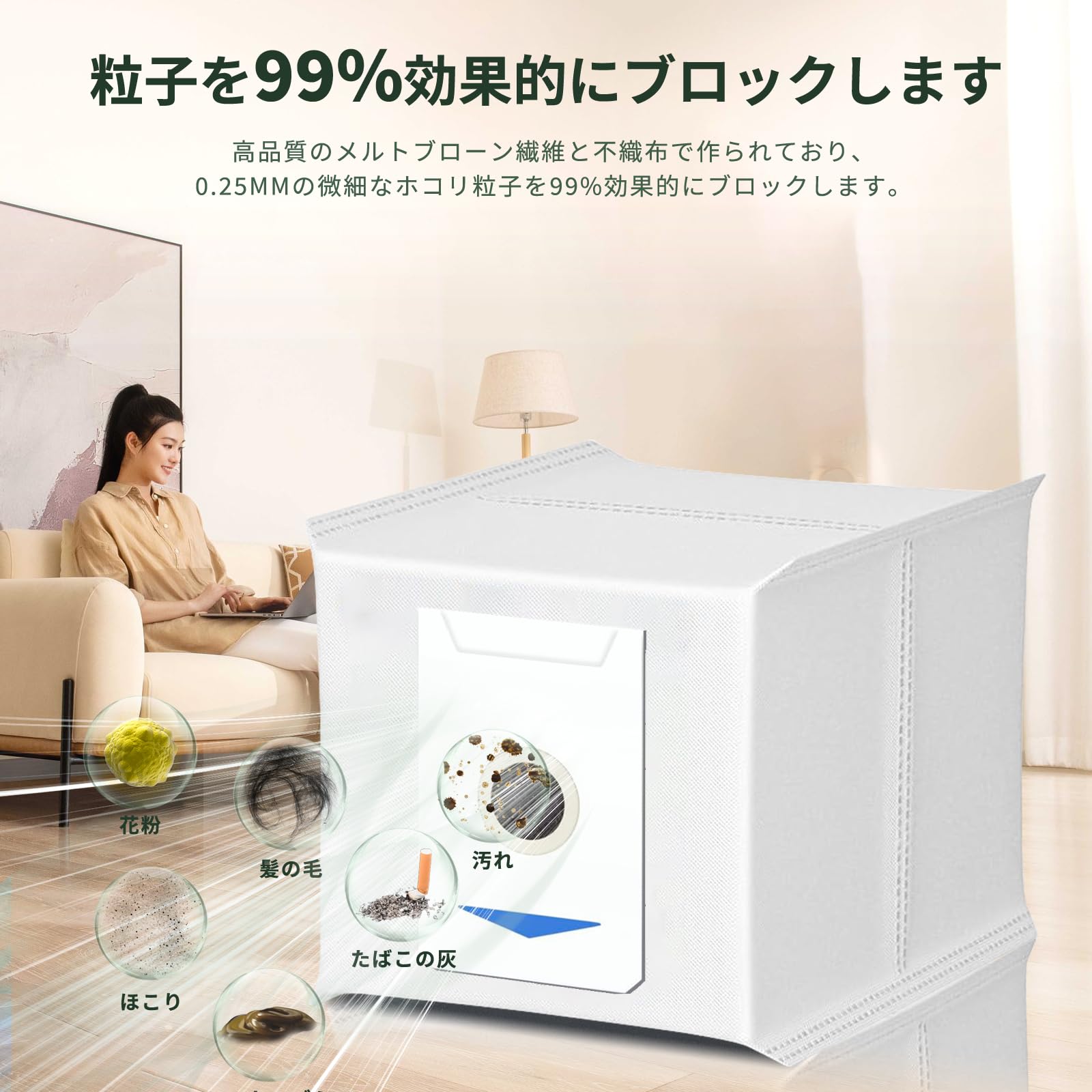 【新品おまけ付き】ECOVACS DEEBOT Dust Bag 3個入り✖️4箱 71gnsmwzI7L._AC_UF350,