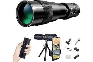 Supercharged Exploration with the 4K 10-300X40mm Ultra Zoom Telescope