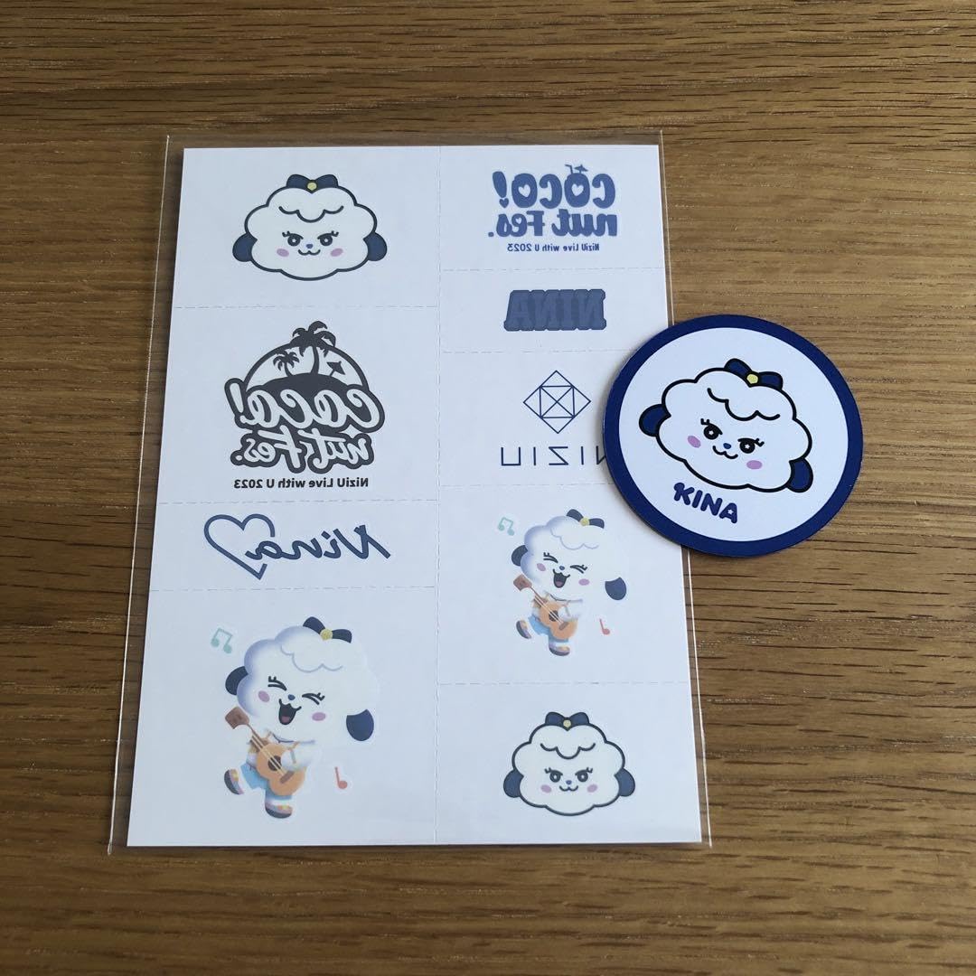 NiziU Magnetic Sheet Kina Nina