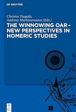 The winnowing oar – New Perspectives in Homeric Studies-Wow! eBook