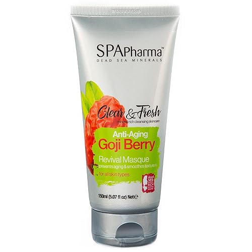 Spa Pharma Mascarilla de tratamiento facial antienvejecimiento con minerales del mar muerto, manteca de karité y aceite de argán y aloe vera