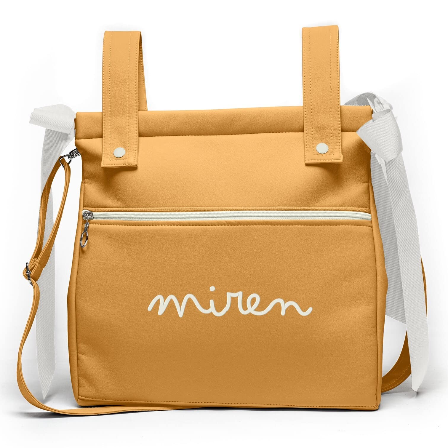 Einkaufstasche für Kinderwagen, Kinderwagentasche, Kinderwagen Organizer oder Tasche Brotkasten. Harper. Verfügbar in meherere Farbene. (Senf)