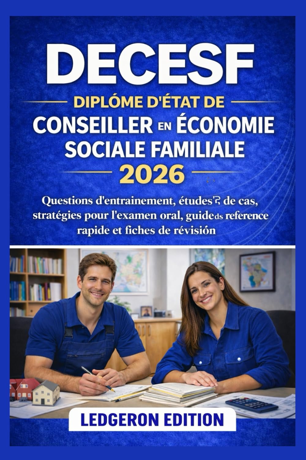 DECESF - Diplôme d'État de Conseiller en économie sociale Familiale 2026: Questions d'entraînement, études de cas, stratégies pour l'examen oral, ... (Guides d’Examen Pratiques Pas à Pas)