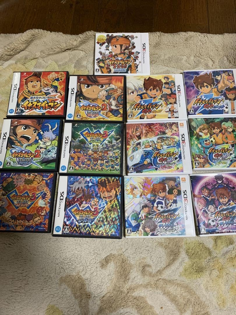 Amazon.co.jp: イナズマイレブン DS 全作 データ : ホビー 