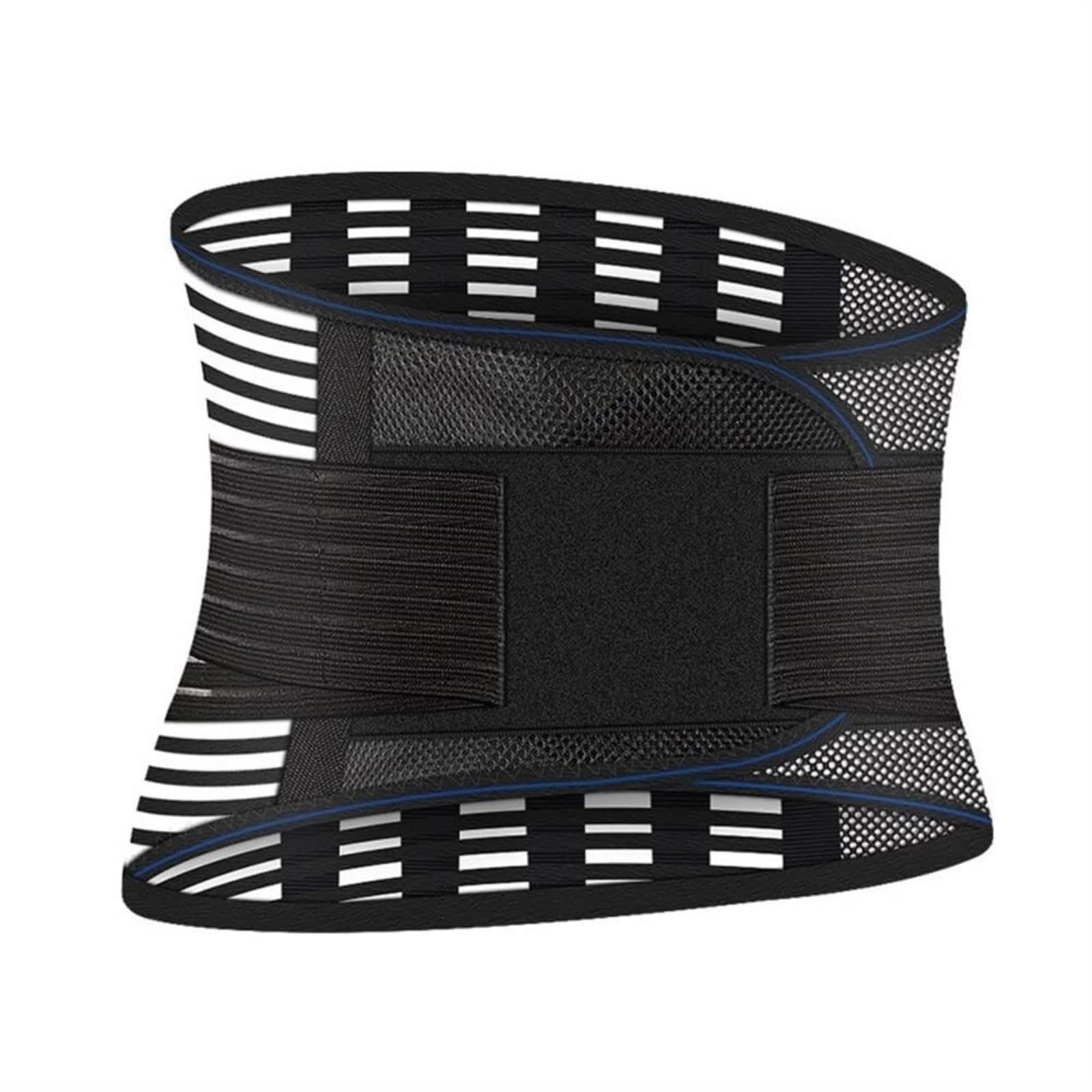 Faja Lumbar Faja Lumbar De Apoyo para La Espalda Baja, Faja Reductora De Cintura, Cinturón para Aliviar El Dolor Lumbar, Pesas para Gimnasio Cinturón Apoyo Lumbar(Large)