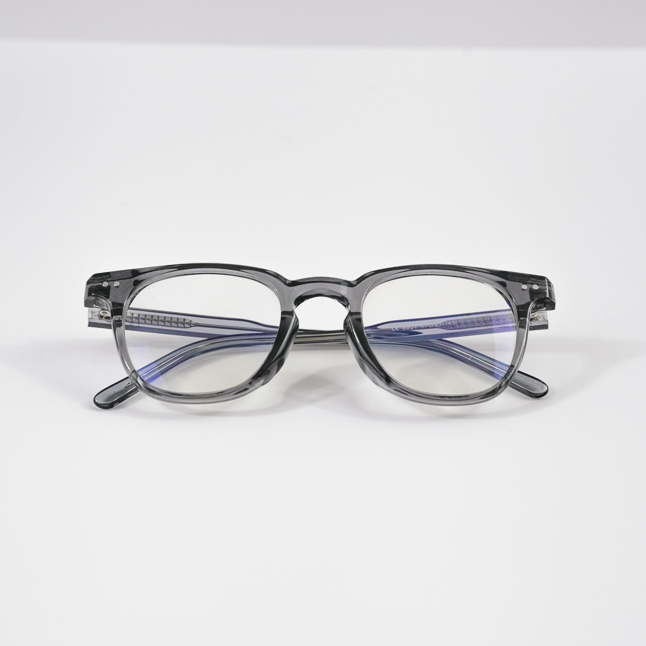 HAKD Occhiali Luce Blu - Lenti trasparenti per uso schermo, occhiali da computer unisex