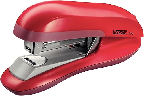 Miniatura 2 de Rapid F30 Fashion - Engrapadora de media tira, capacidad de 30 hojas, engrapado plano, diseño ergonómico, verde claro, 5000356