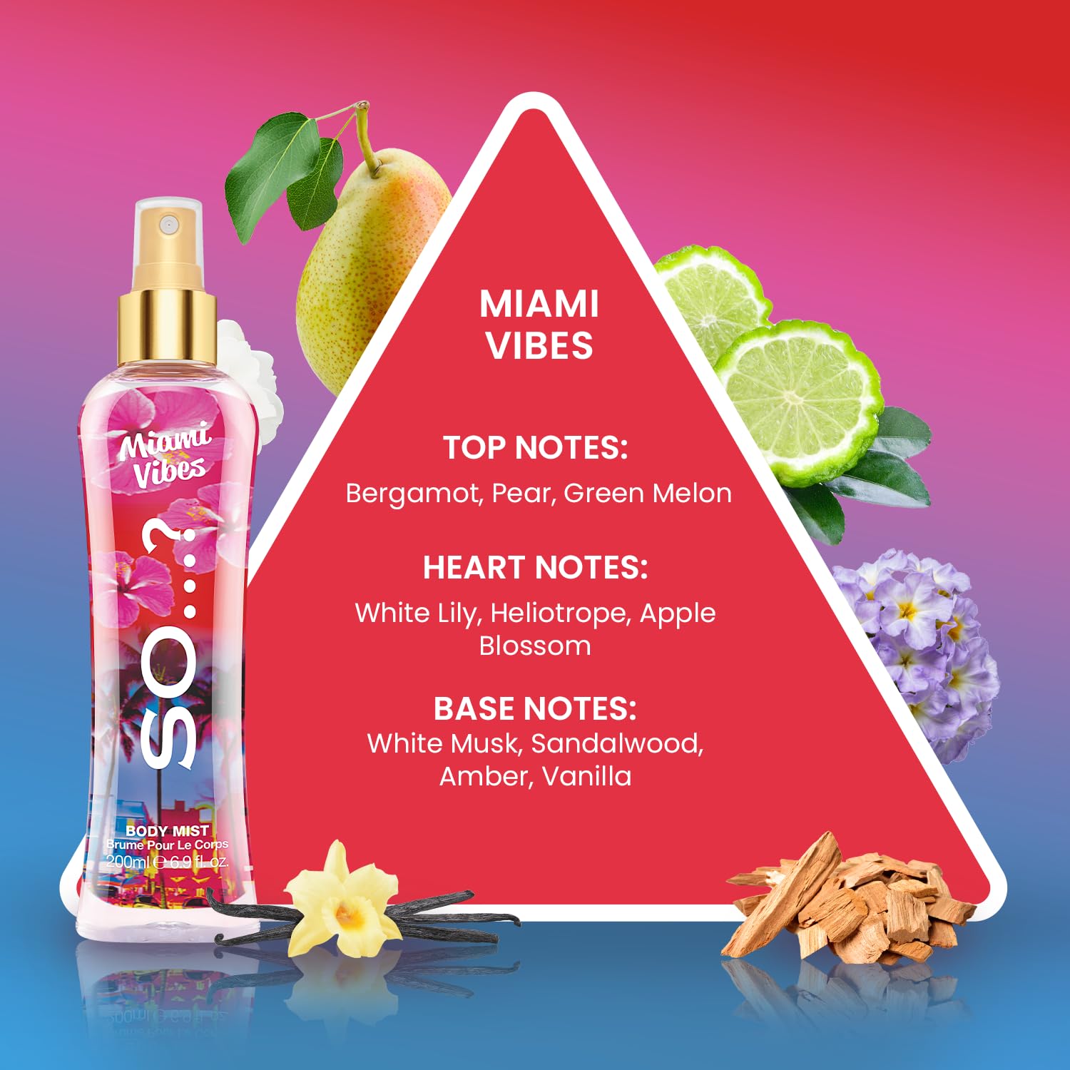 Miami Vibes Body Mist by So Fragrance
