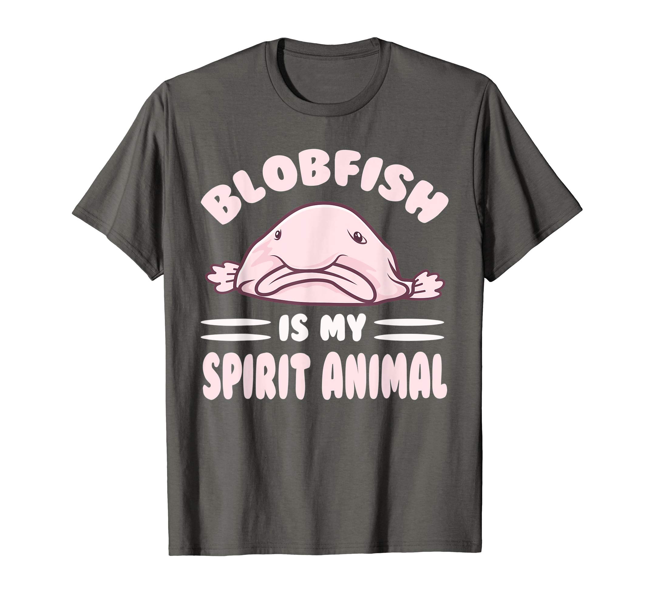Cute Alluring Sea Animal Lovers T-shirtsCool Blobfish Is My Spirit Animal Lovers T-shirt Gift