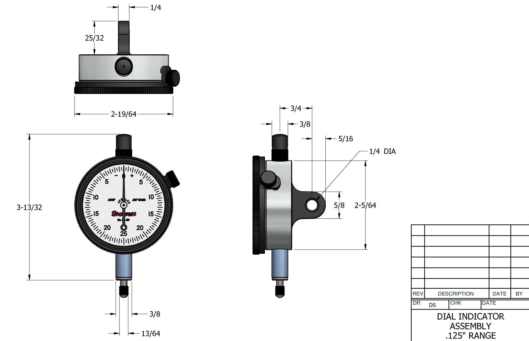 Starrett 25-131J Dial Indicator | Indicator Repair - View #7