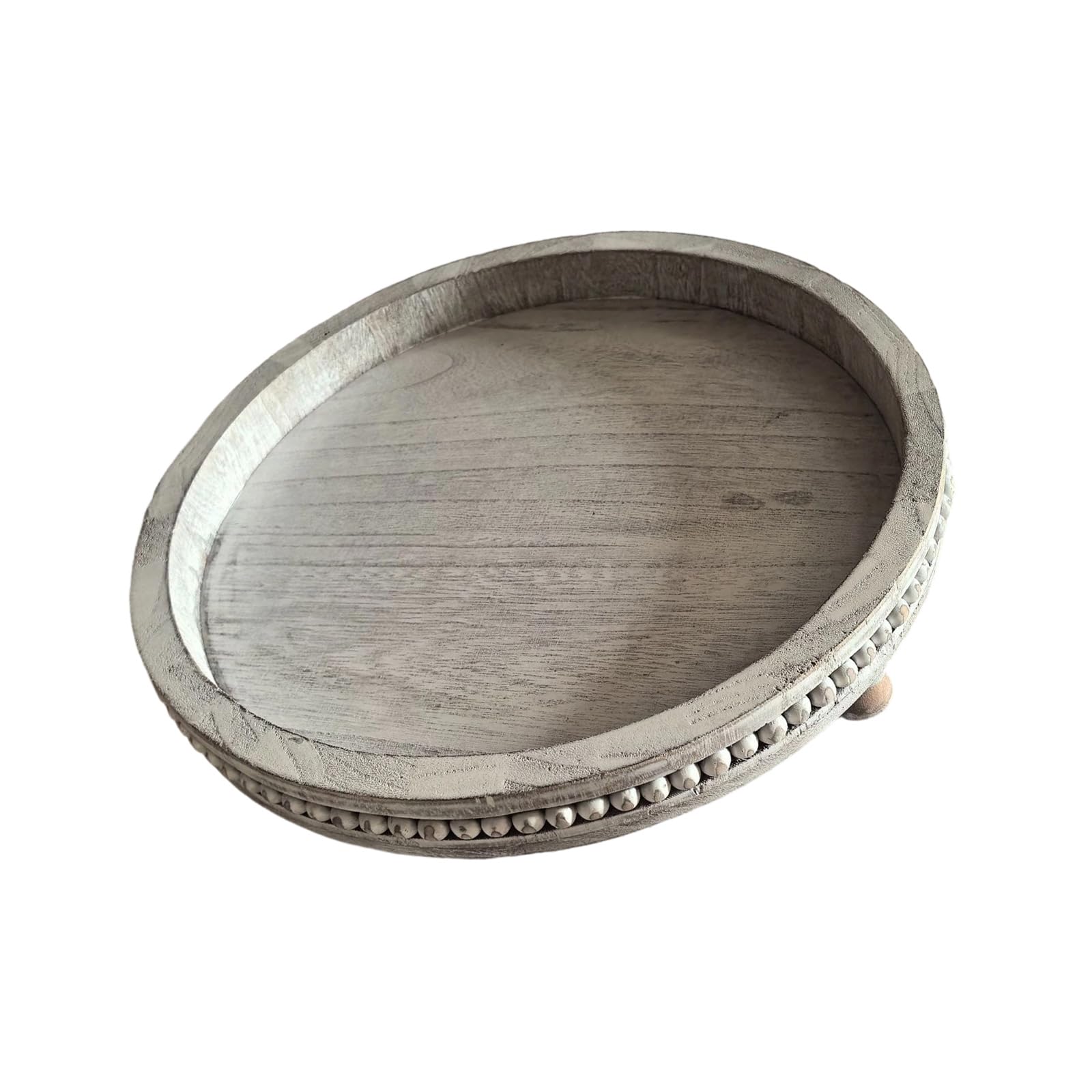 APGLSXY Handicraftsman Wooden Centerpiece Tray Excellent for Home Decor Jewelry Storage and Tabletop Organization Entryway Catchall Tray