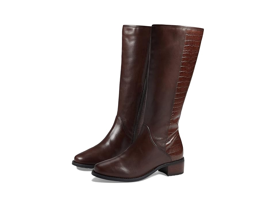 David Tate Superior (Brown Croc) Women's Shoes INTERNATIONAL SHIPPING