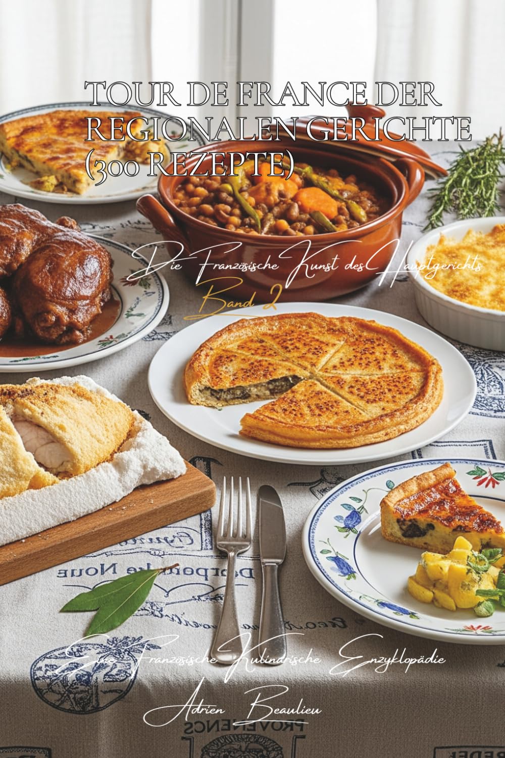 Tour de France der regionalen Gerichte - 300 Rezepte: Die Französische Kunst des Hauptgerichts Band Zwei