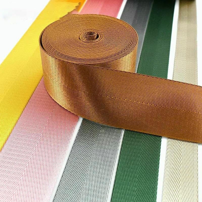 10 m, 20–50 mm, Nylon-Spitzenband, Gurtbänder, dekorative Bänder zum Nähen von Taschengurten, Schleifen, Bändern, Bastelmaterialien – Königsblau – 50 mm