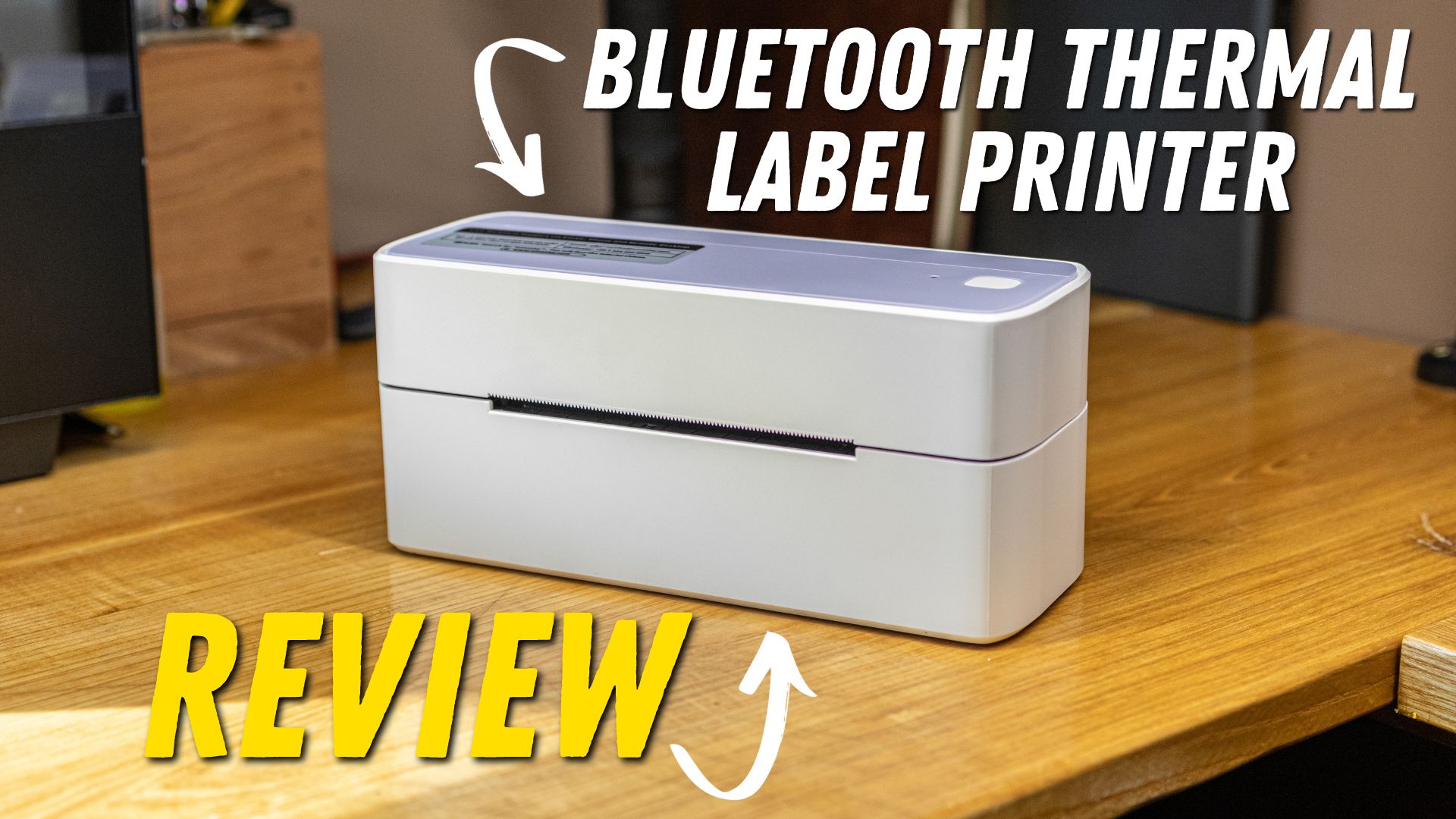 Watch Omezizy Bluetooth Label Printer | Watch before You Buy on