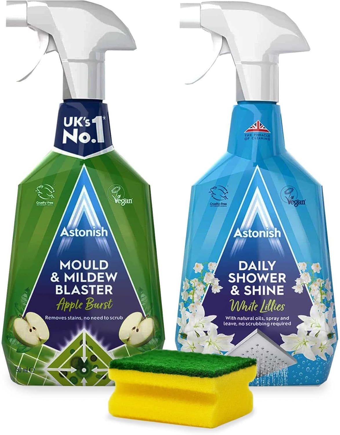 Astonish Cleaning Sprays Astonish Daily Shower Spray 750ml, White