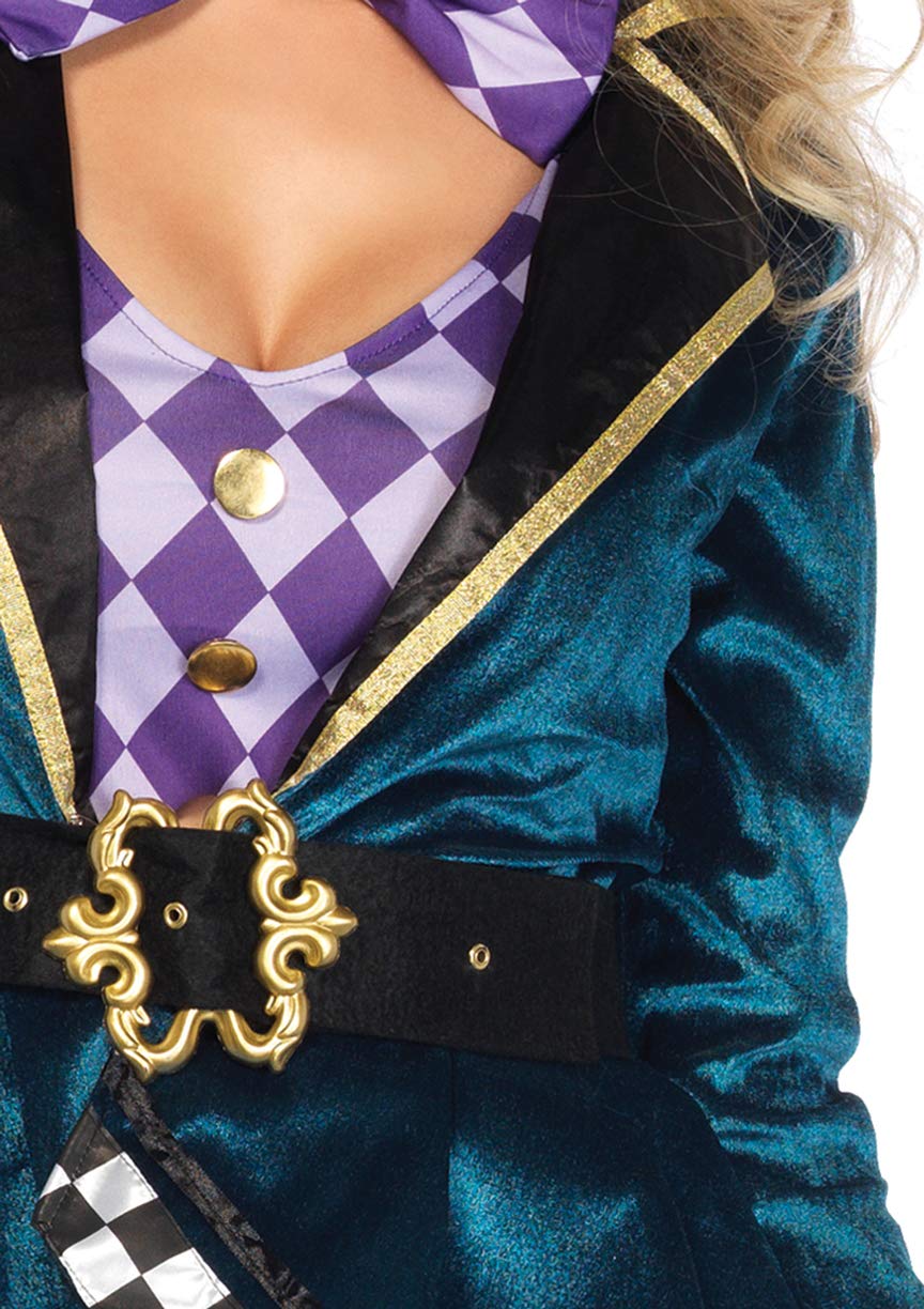 LEG AVENUE Damen Delightful Hatter Kost me, Mehrfarbig, Größe: L (EUR 40)