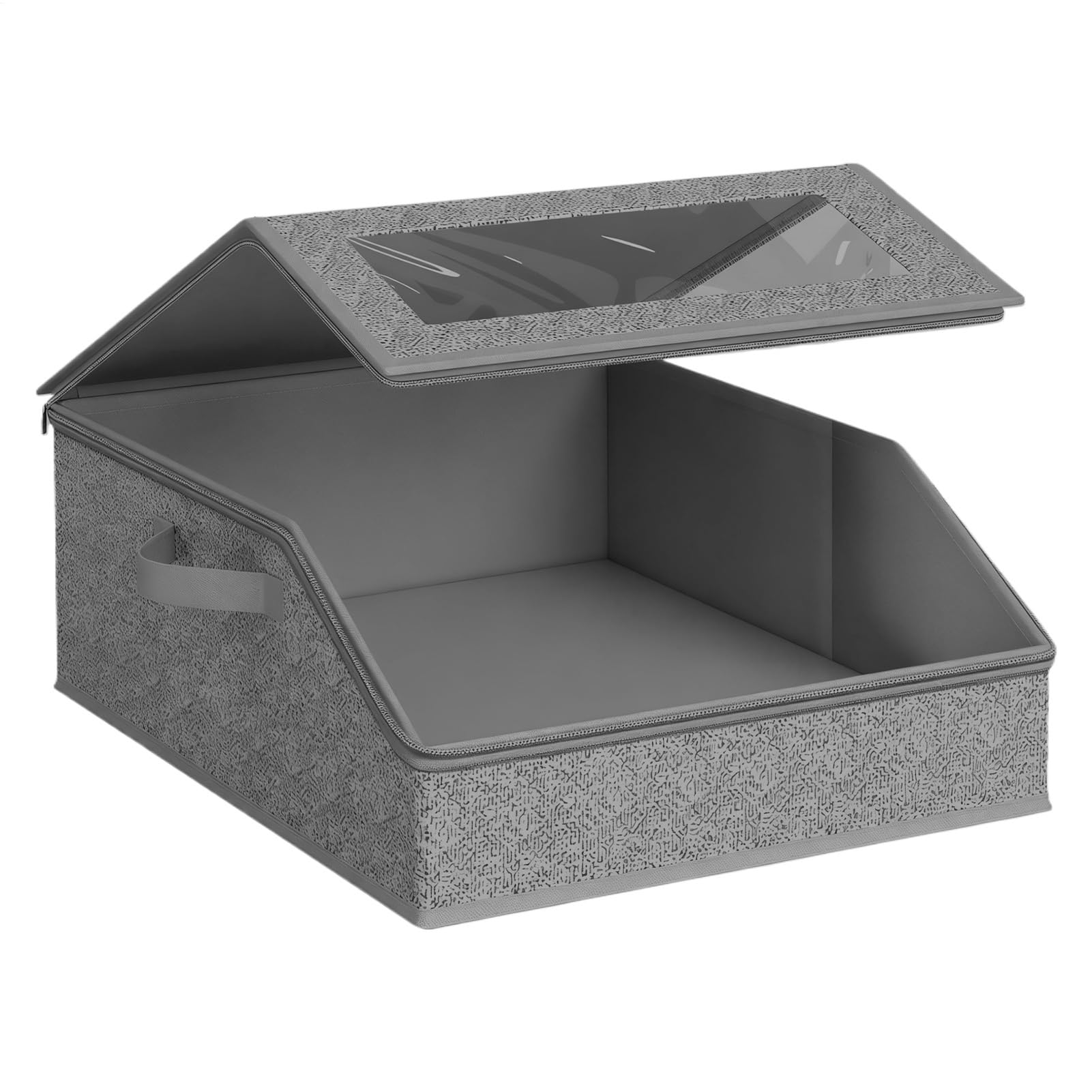 Cajas Para Sombreros Contenedor con Cremallera Resistente y Ventana
